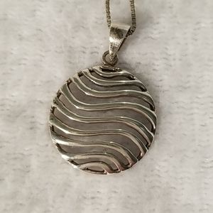 Sterling silver necklace